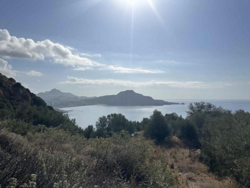 Sellia bei Plakias Kreta, Sellia: Erstklassiges Grundstück mit Meerblick in der Nähe von Plakias zu verkaufen Grundstück kaufen